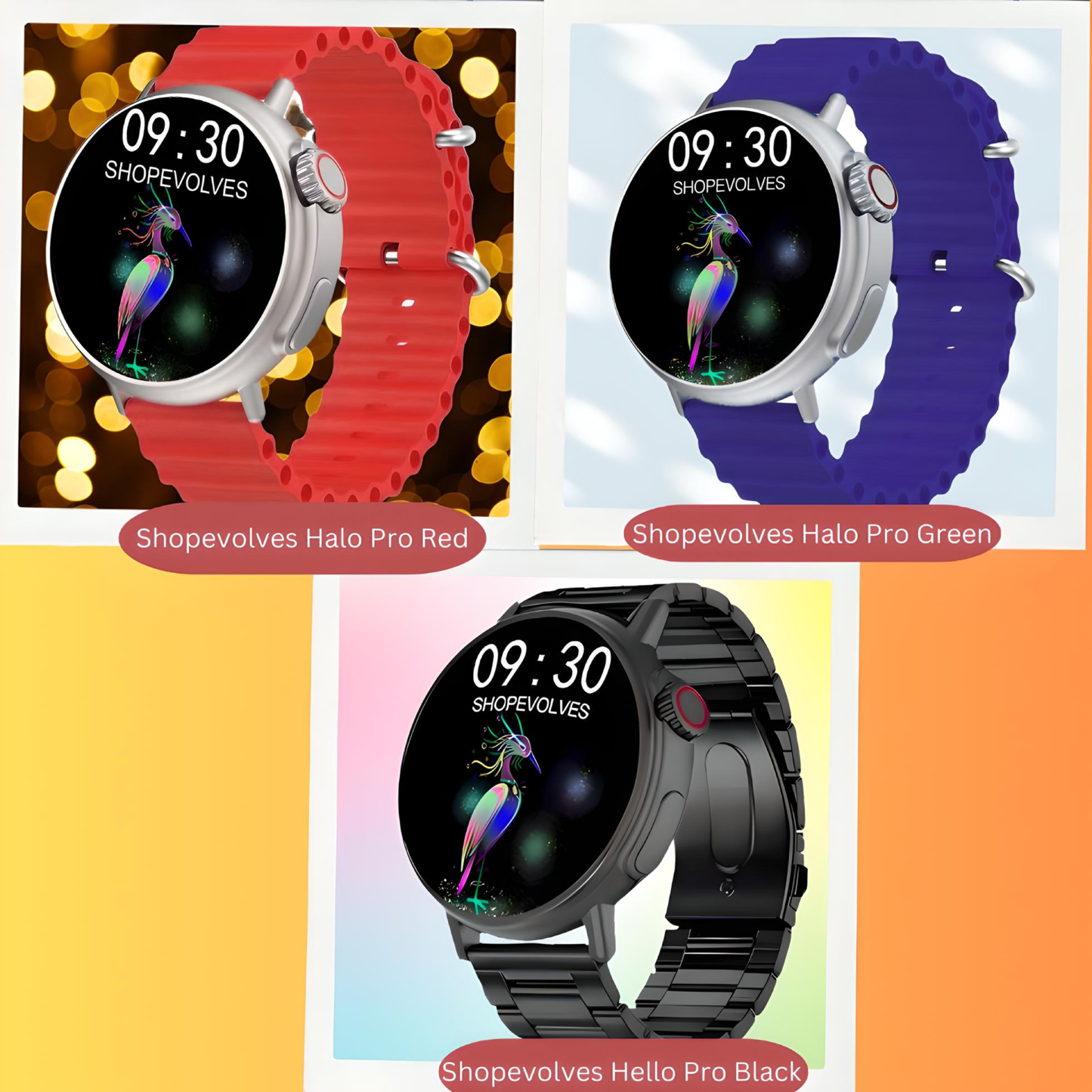 SHOPEVOLVES NEXTFIT HALO PRO SMART WATCH