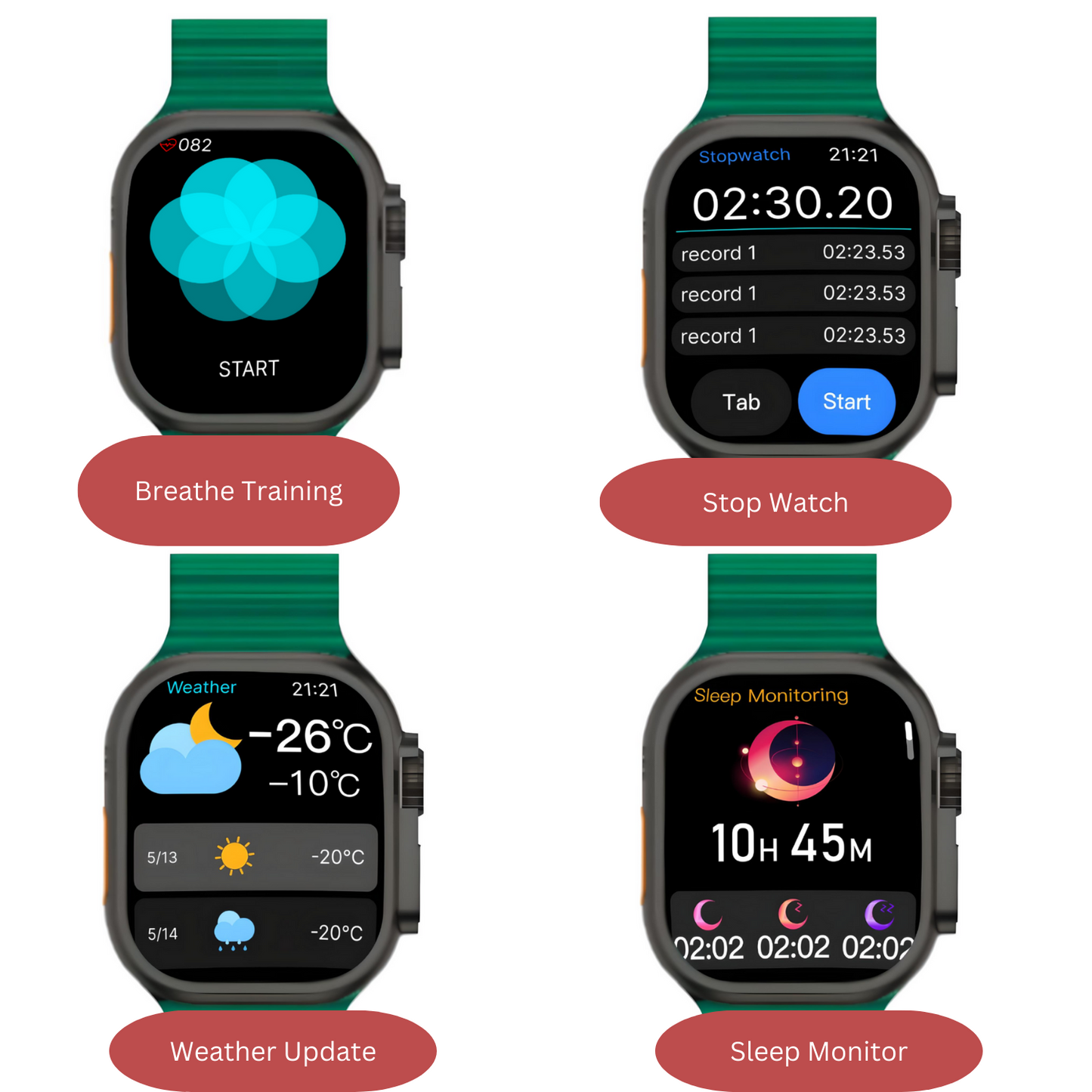 EVOLVES NEXTFIT HELLO PRO SMART WATCH