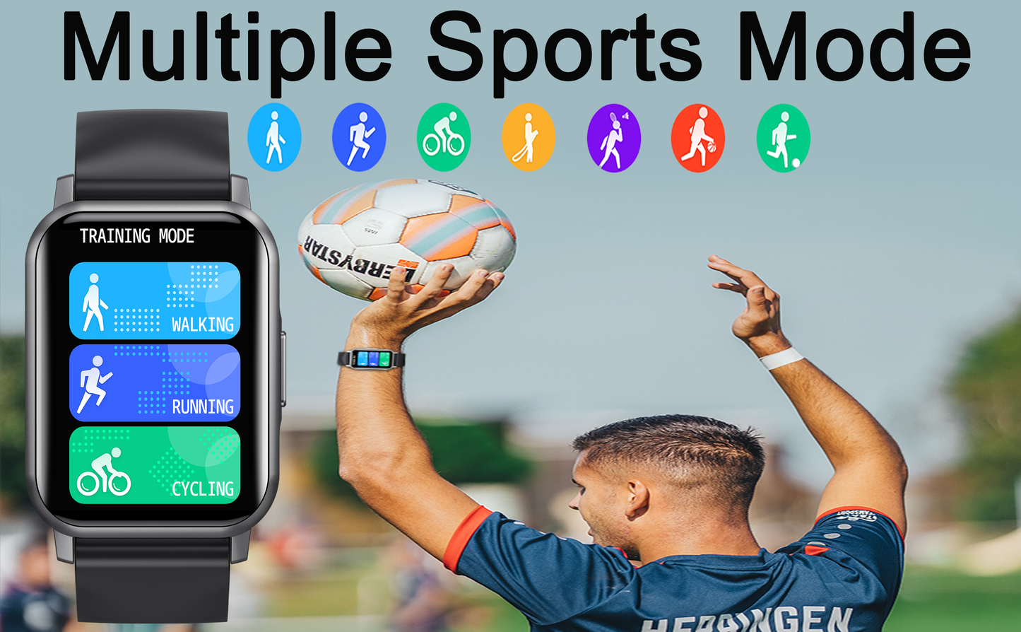 SHOPEVOLVES NextFIT 2 BLACK SMART WATCH