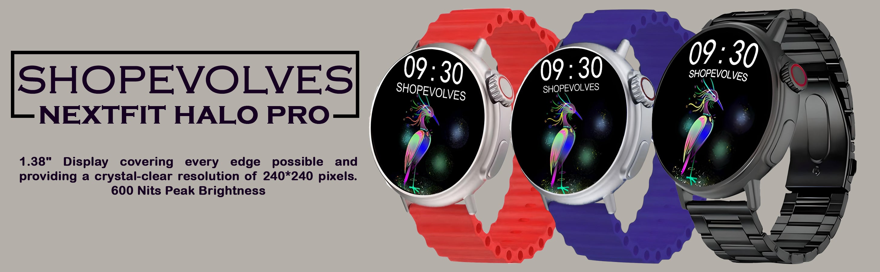 Evolves nextfit smartwatch new arrivals