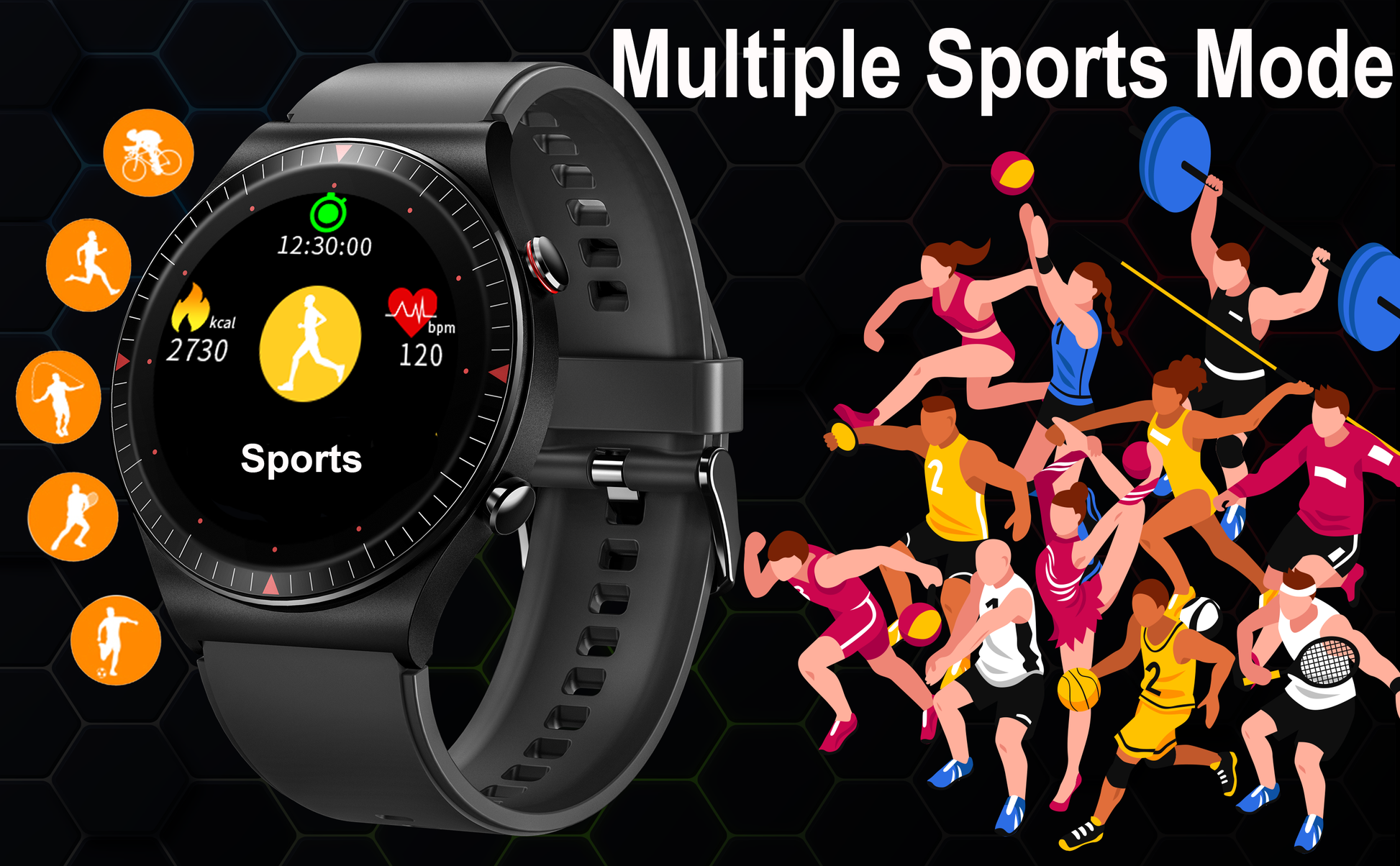 EXTRONICA EXTROFIT SONG SMART WATCH shopevolves